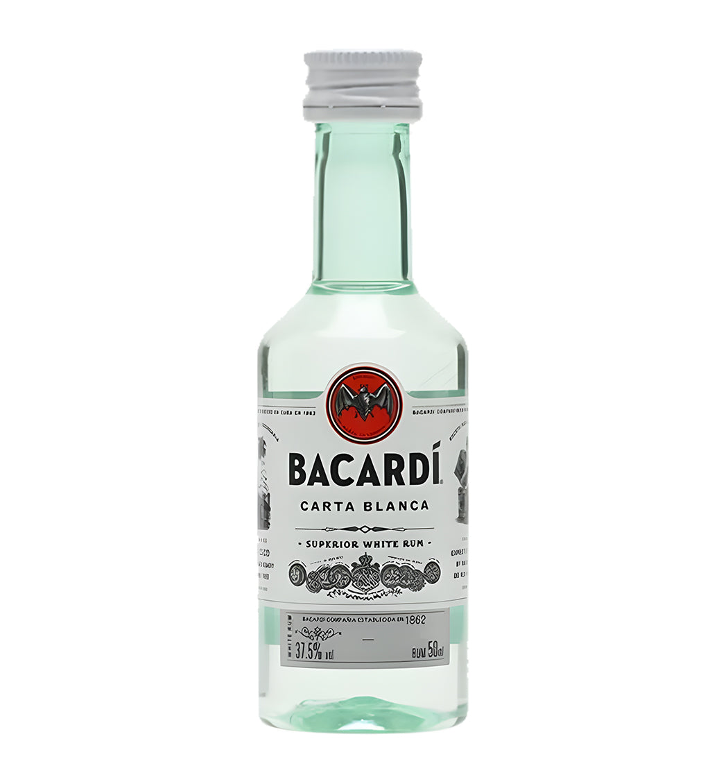 Bacardi Carta Blanca Rum 50ml