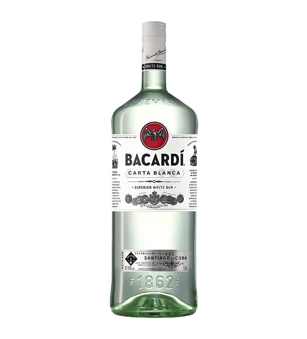 Bacardi Carta Blanca Rum 1.5L