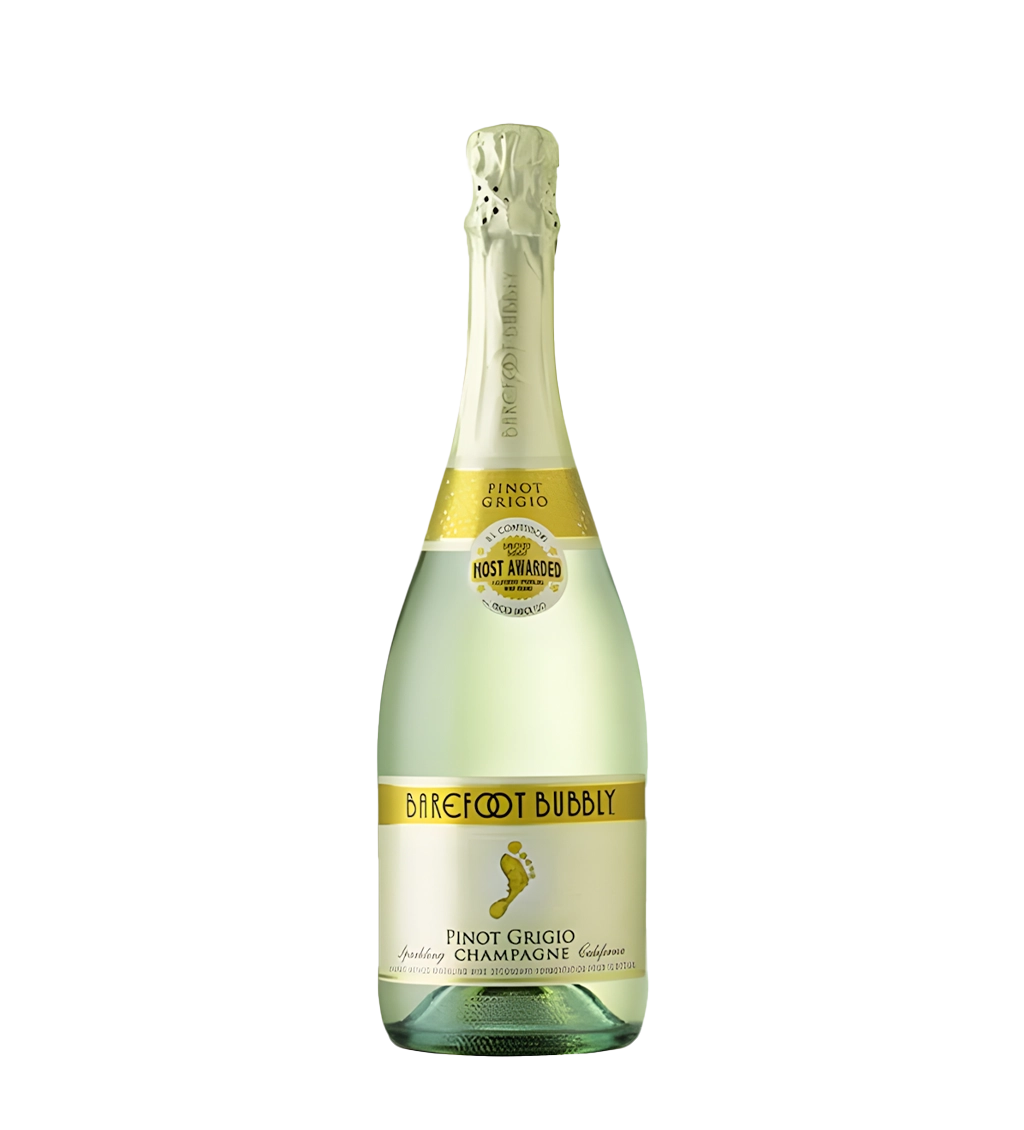 Barefoot Bubbly Pinot Grigio 750ml