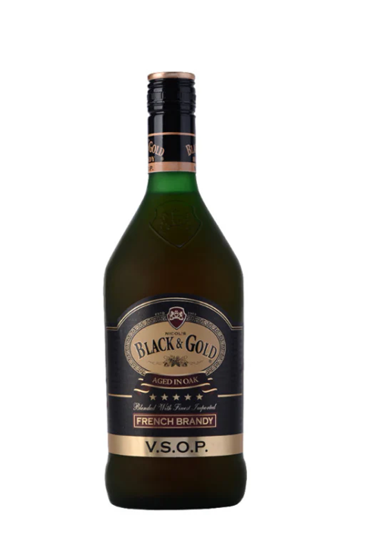 Black & Gold Brandy 750ml