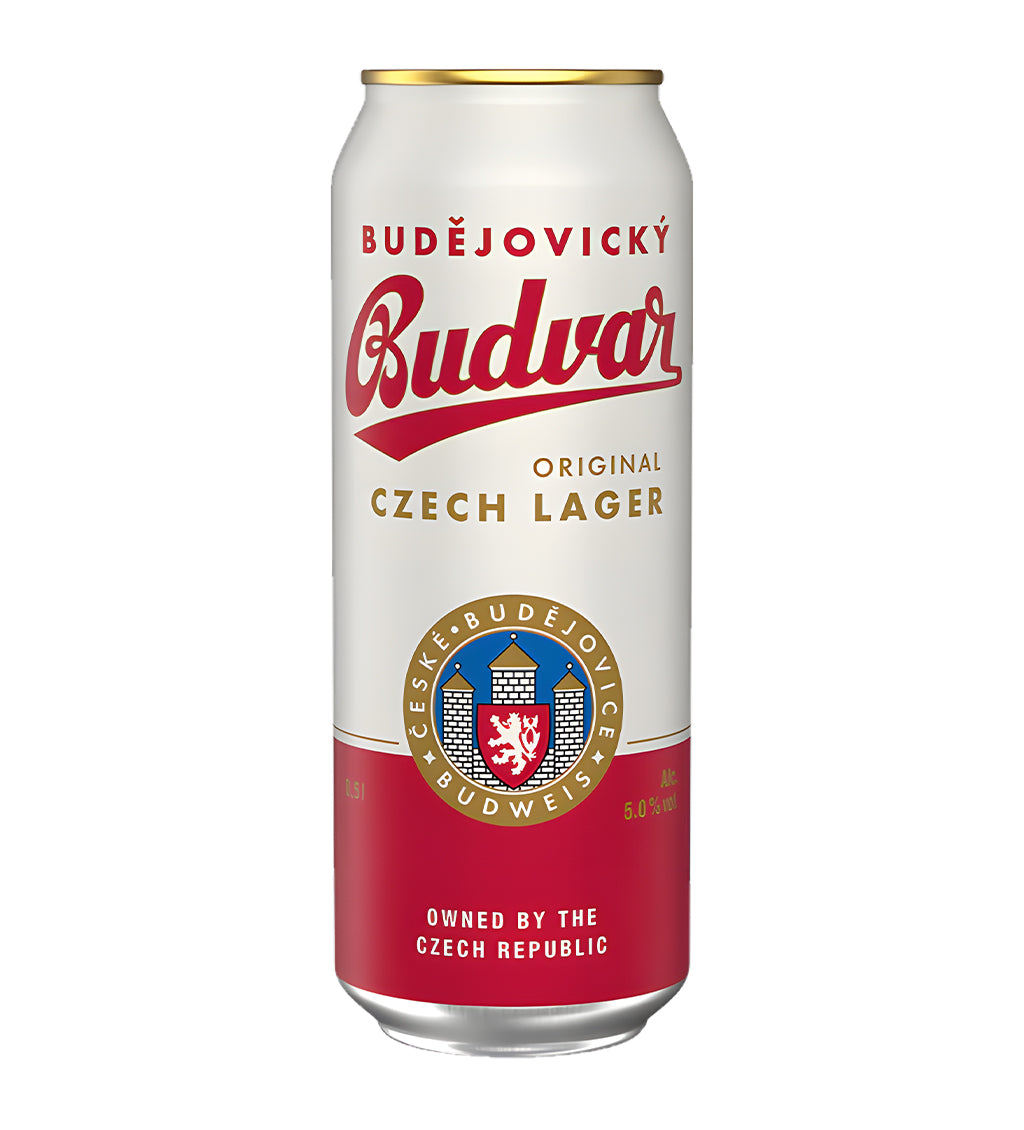 Budvar Beer 500ml Can