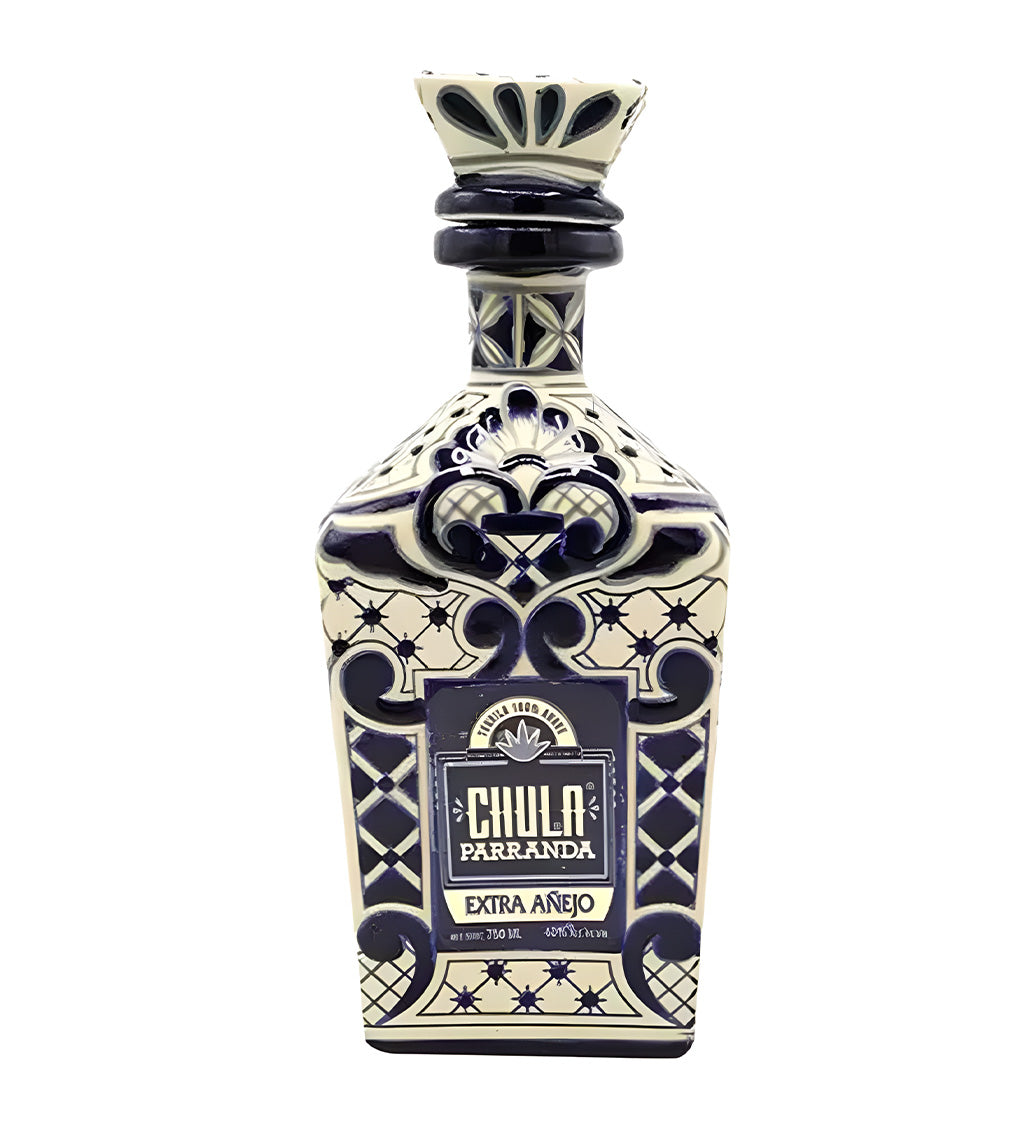 Chula Parranda Ex Anejo Blu & Wh 375ml