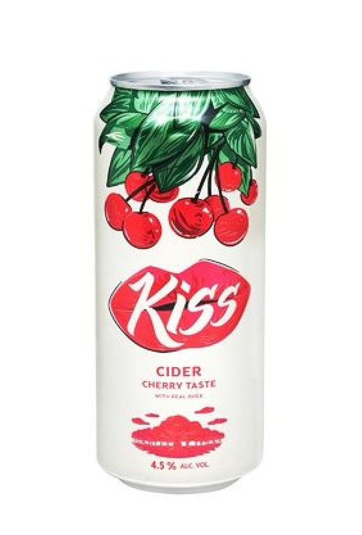 Cider KISS Cherry Can 4.5% 500ml