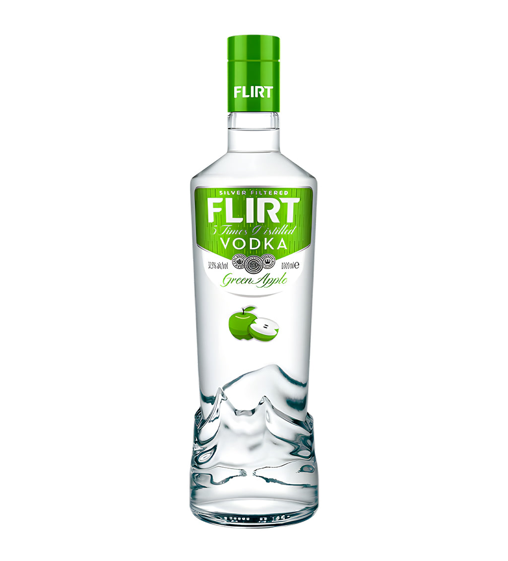 Flirt Green Apple Vodka 1L