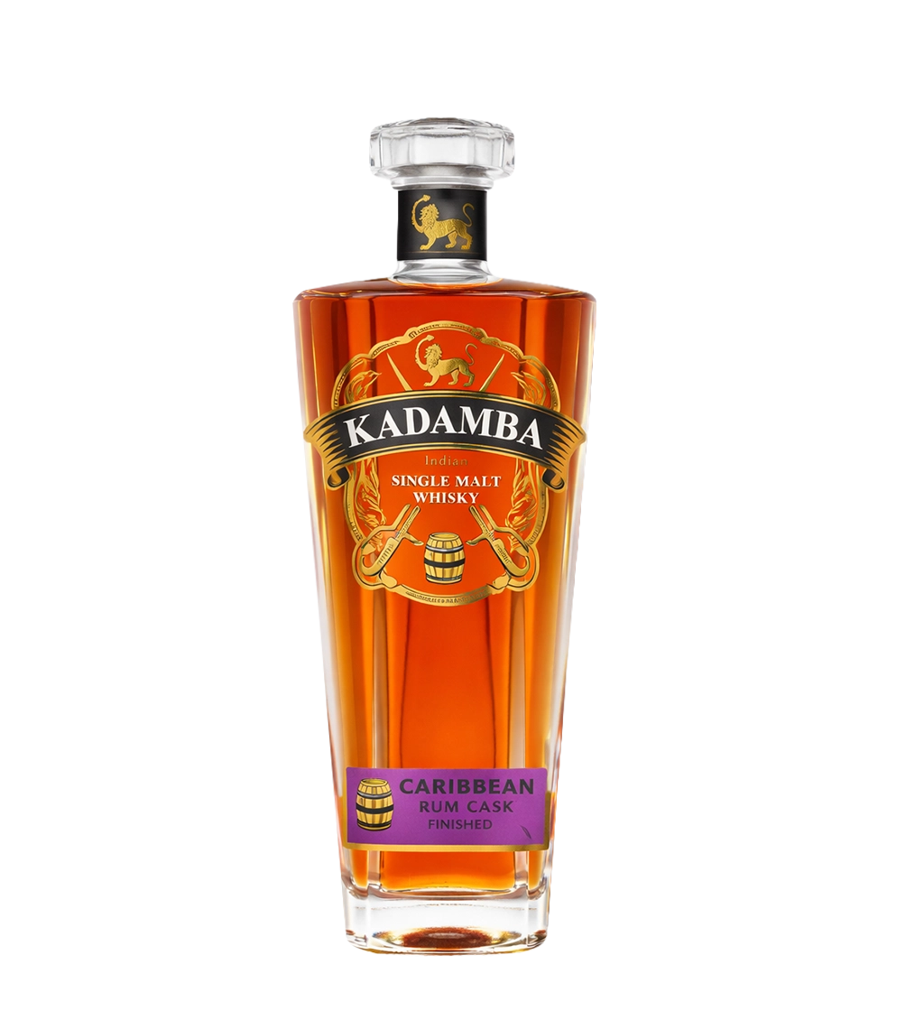Kadamba Indian S-Malt Whisky Caribbean Rum Cask Finished 750ml