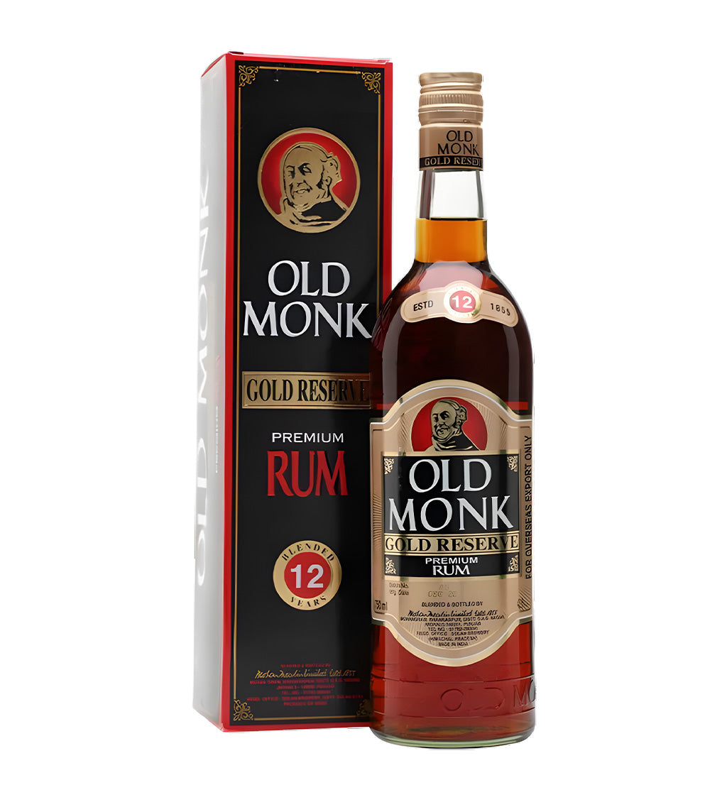 Old Monk Gold Reserve Rum 750ml