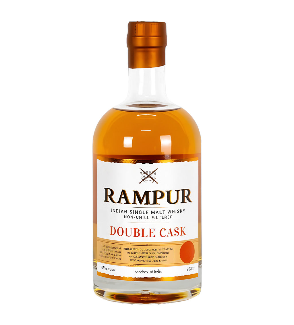 Rampur Single Malt Double Cask with Canister 750ml