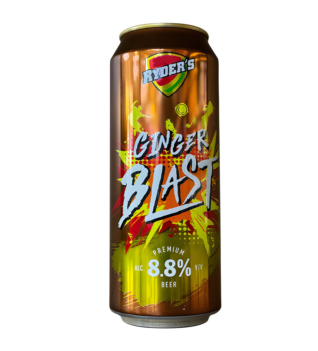 Ryders Ginger Blast Beer Can 500ml