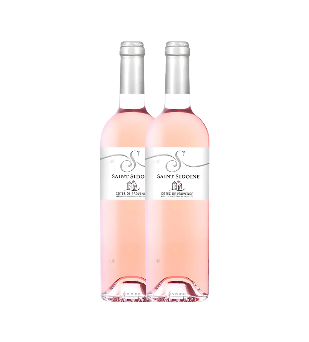 Saint Sidoine Provence Rose 750ml Pack of 2