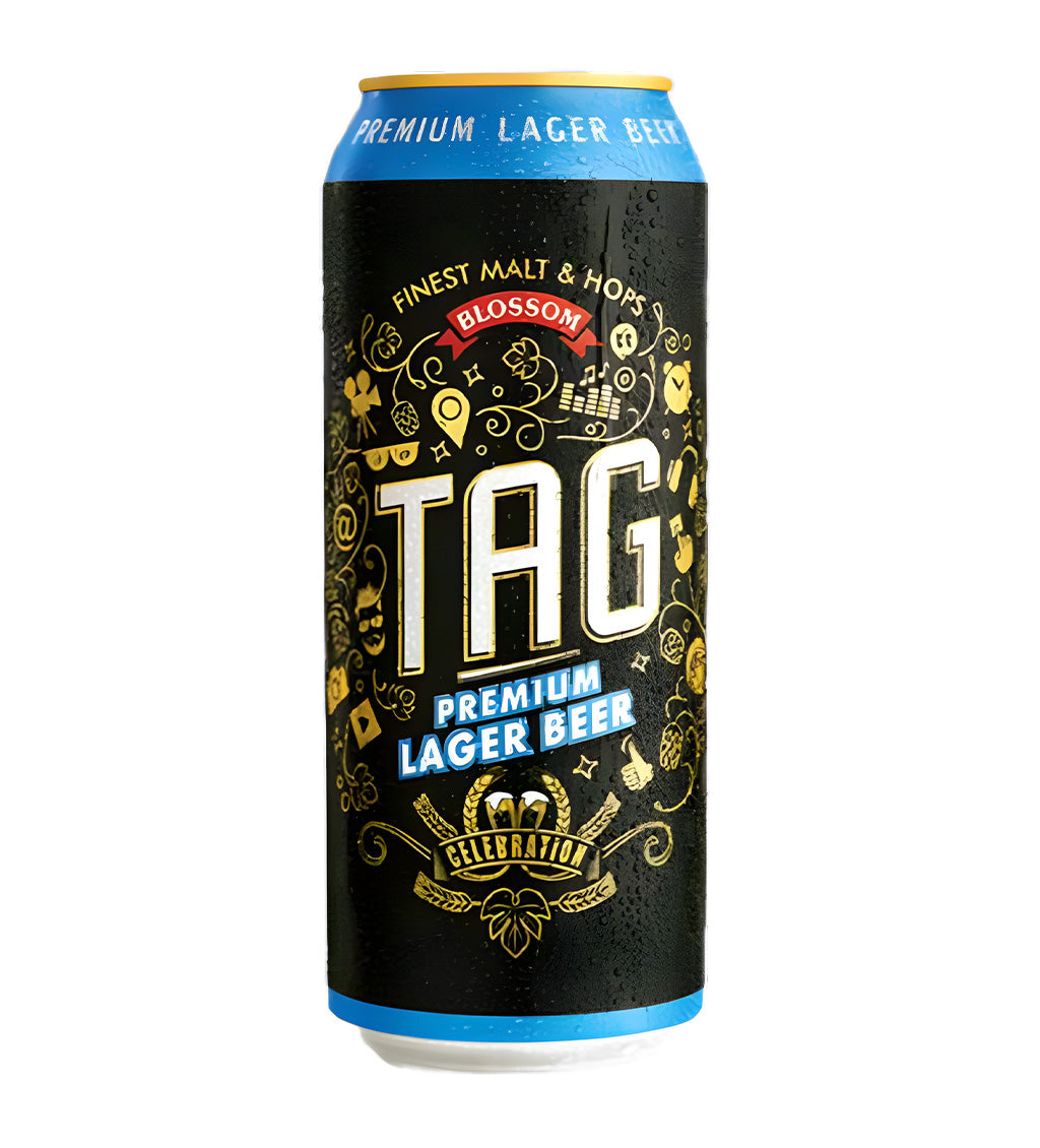 Tag Premium Lager Beer 500ml Can