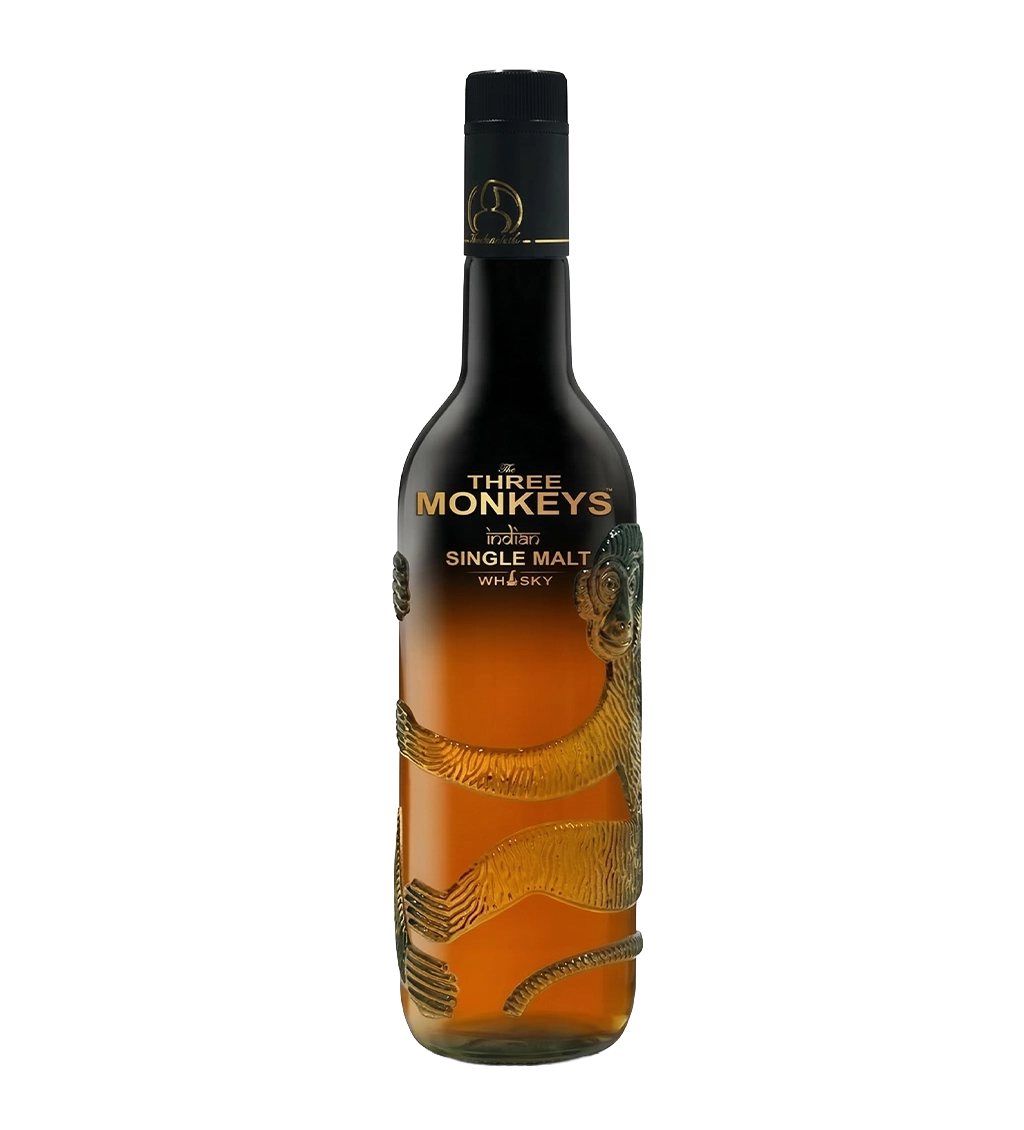 The Three Monkeys Indian S-Malt Whisky 750ml