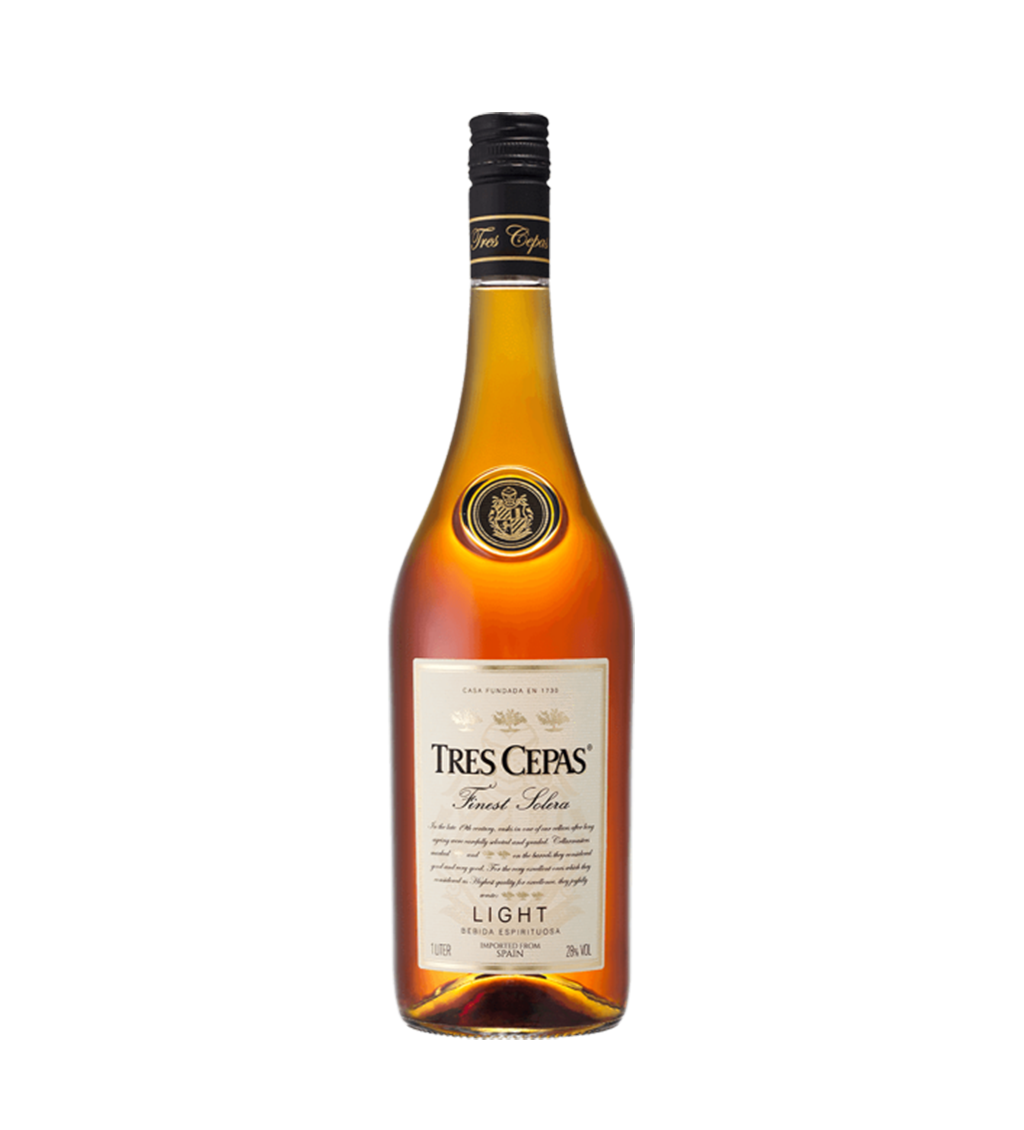 Tres Cepas Light Brandy 1L