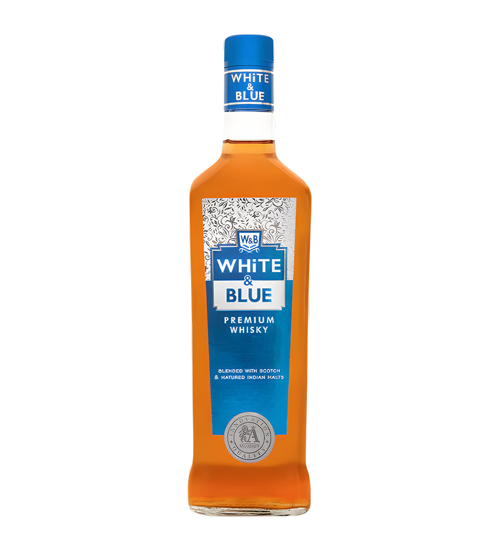 White & Blue Reserve Whisky W/Mono 750ml